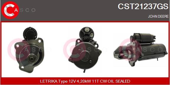 Casco CST21237GS - Starteris adetalas.lv