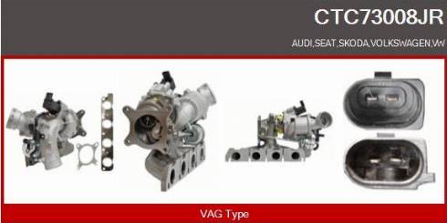 Casco CTC73008JR - Kompresors, Turbopūte adetalas.lv