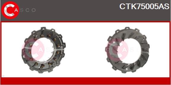 Casco CTK75005AS - Remkomplekts, Kompresors adetalas.lv