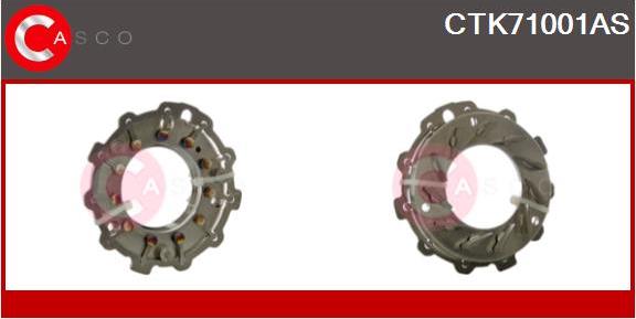 Casco CTK71001AS - Remkomplekts, Kompresors adetalas.lv