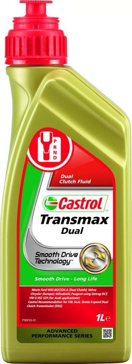 Castrol TRANSMAX DUAL 1L - Manuālās pārnesumkārbas eļļa adetalas.lv