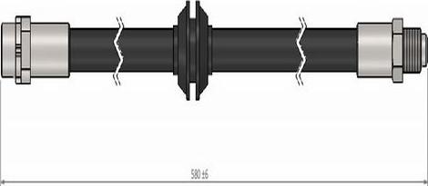 CAVO C900 563A - Bremžu šļūtene adetalas.lv