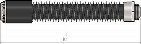 CAVO C900 276A - Bremžu šļūtene adetalas.lv