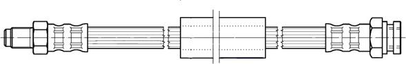CEF 510417 - Bremžu šļūtene adetalas.lv