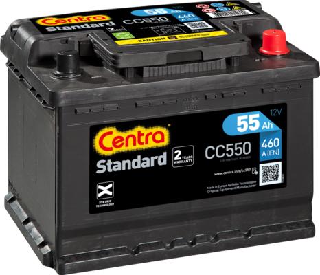 CENTRA CC550 - Startera akumulatoru baterija adetalas.lv