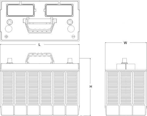 CENTRA CG110B - Startera akumulatoru baterija adetalas.lv