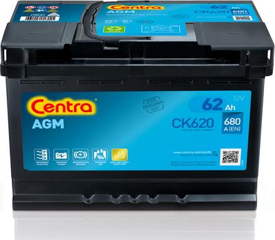 CENTRA CK620 - Startera akumulatoru baterija adetalas.lv