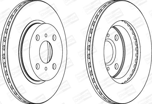 Champion 561968CH - Bremžu diski adetalas.lv