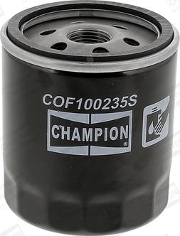 Champion COF100235S - Eļļas filtrs adetalas.lv