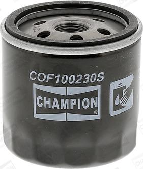 Champion COF100230S - Eļļas filtrs adetalas.lv