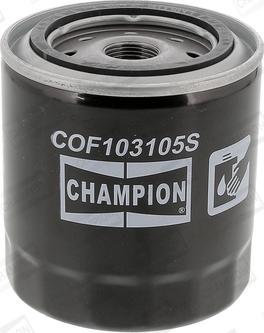 Champion COF103105S - Eļļas filtrs adetalas.lv