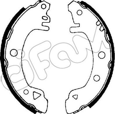 Cifam 153-107 - Bremžu loku komplekts adetalas.lv