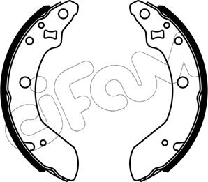 Cifam 153-732 - Bremžu loku komplekts adetalas.lv