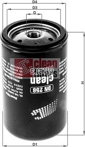 Clean Filters DN 256 - Degvielas filtrs adetalas.lv