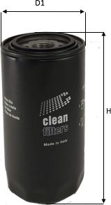 Clean Filters DO1843 - Eļļas filtrs adetalas.lv