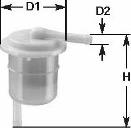 Clean Filters MBNA 002 - Degvielas filtrs adetalas.lv