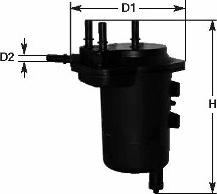 Clean Filters MGC1696 - Degvielas filtrs adetalas.lv