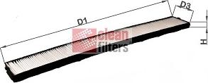 Clean Filters NC2084 - Filtrs, Salona telpas gaiss adetalas.lv