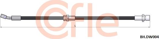 Cofle 92.BH.DW004 - Bremžu šļūtene adetalas.lv