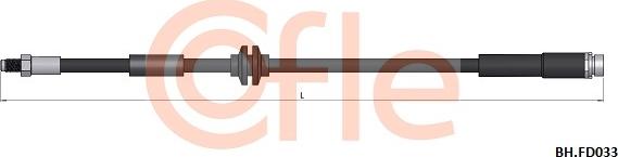 Cofle 92.BH.FD033 - Bremžu šļūtene adetalas.lv