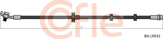 Cofle 92.BH.LR031 - Bremžu šļūtene adetalas.lv