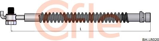 Cofle 92.BH.LR020 - Bremžu šļūtene adetalas.lv