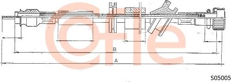 Cofle 92.S05005 - Spidometra trose adetalas.lv