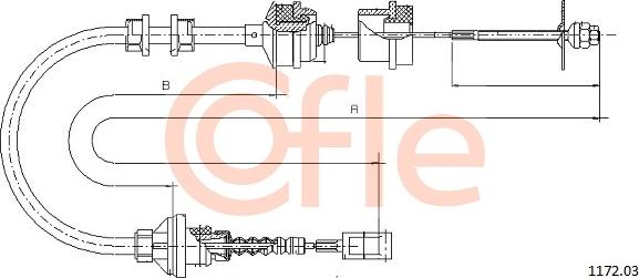 Cofle 1172.03 - Trose, Sajūga pievads adetalas.lv