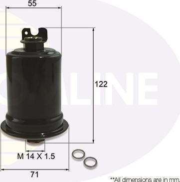 Comline CMB13013 - Degvielas filtrs adetalas.lv