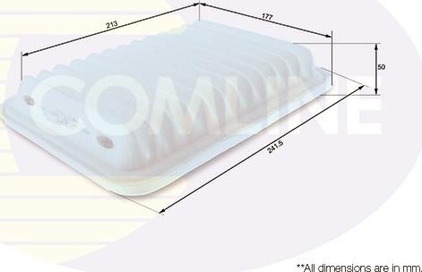 Comline CTY12186 - Gaisa filtrs adetalas.lv