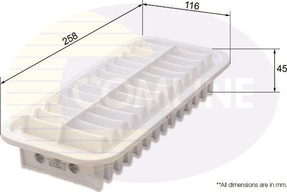 Comline CTY12230 - Gaisa filtrs adetalas.lv