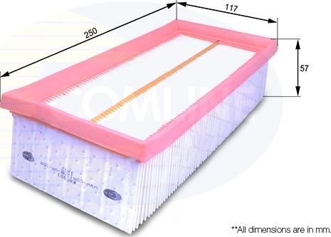 Comline EAF591 - Gaisa filtrs adetalas.lv