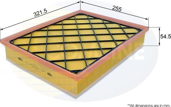 Comline EAF891 - Gaisa filtrs adetalas.lv