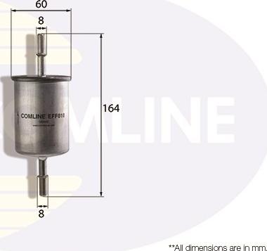 Comline EFF010 - Degvielas filtrs adetalas.lv