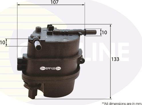 Comline EFF122 - Degvielas filtrs adetalas.lv