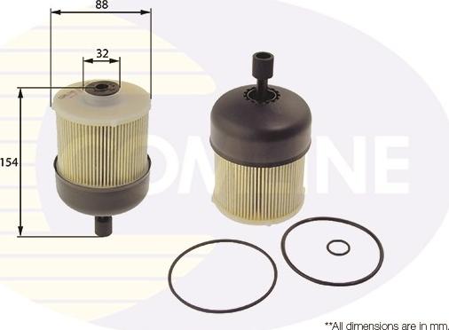 Comline EFF307D - Degvielas filtrs adetalas.lv