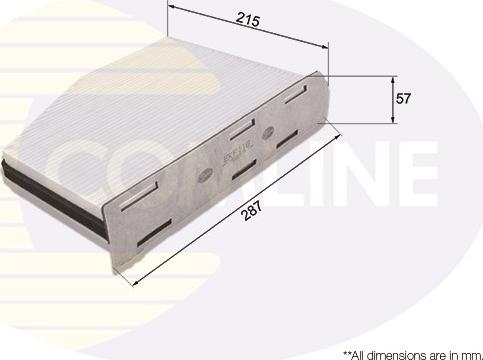 Comline EKF118 - Filtrs, Salona telpas gaiss adetalas.lv