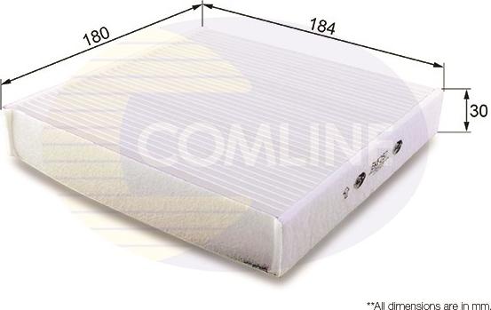 Comline EKF257 - Filtrs, Salona telpas gaiss adetalas.lv