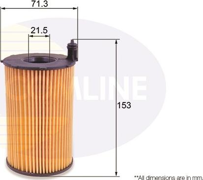 Comline EOF020 - Eļļas filtrs adetalas.lv