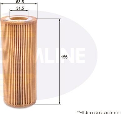 Comline EOF165 - Eļļas filtrs adetalas.lv