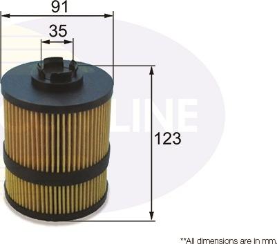 Comline EOF248 - Eļļas filtrs adetalas.lv