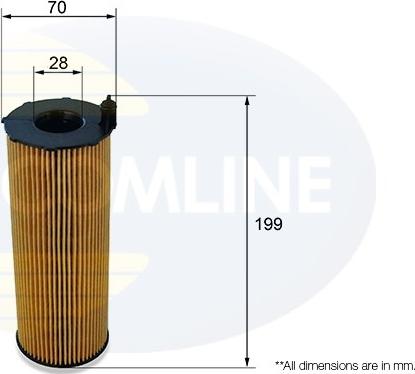 Comline EOF284 - Eļļas filtrs adetalas.lv