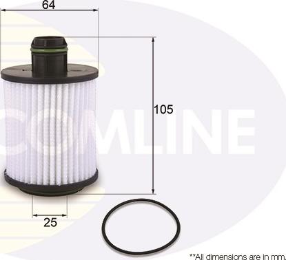 Comline EOF238 - Eļļas filtrs adetalas.lv