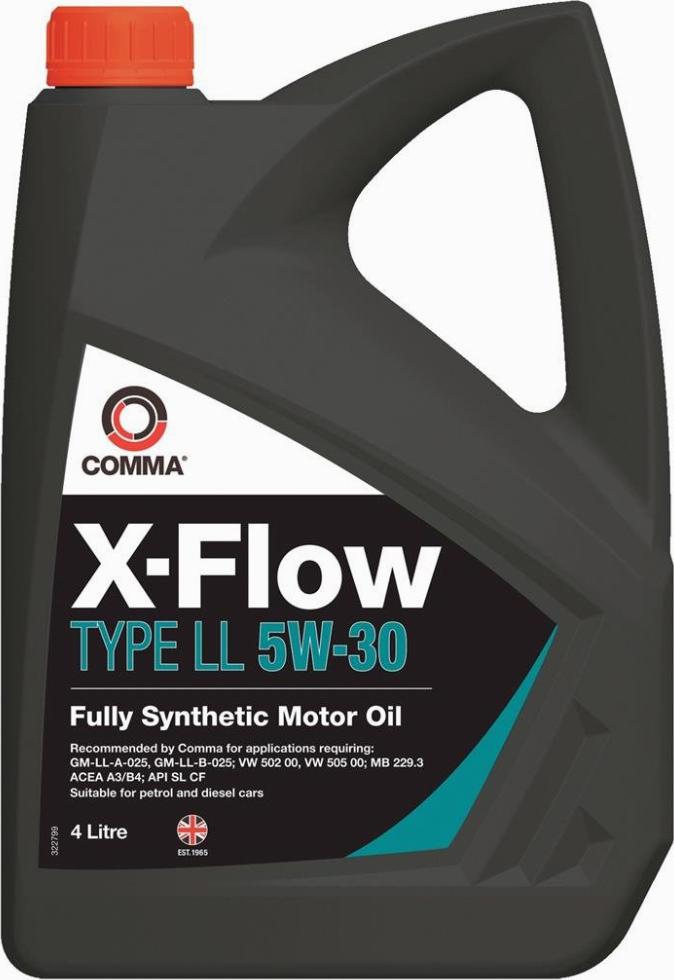 Comma XFLOWLL5W30SYNT4L - Motoreļļa adetalas.lv