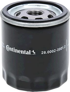 Continental 28.0002-2001.2 - Eļļas filtrs adetalas.lv