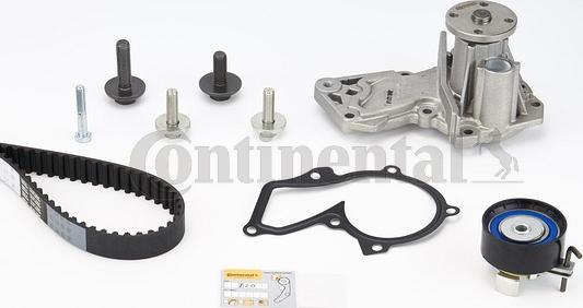 CONTITECH CT 881 WP2 - Ūdenssūknis + Zobsiksnas komplekts adetalas.lv