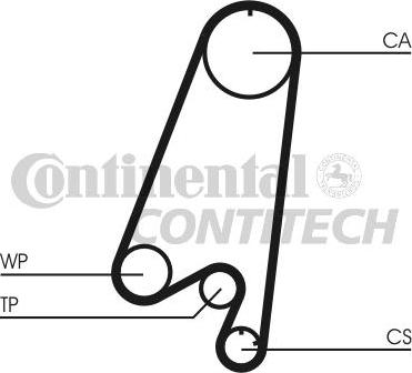 CONTINENTAL CTAM BR CT910 - Zobsiksna adetalas.lv