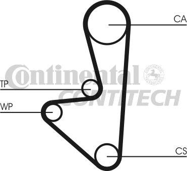 CONTINENTAL CTAM BR CT718 - Zobsiksna adetalas.lv