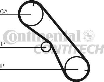 CONTINENTAL CTAM BR CT1089 - Zobsiksna adetalas.lv