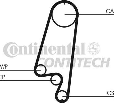 CONTINENTAL CTAM BR CT866 - Zobsiksna adetalas.lv